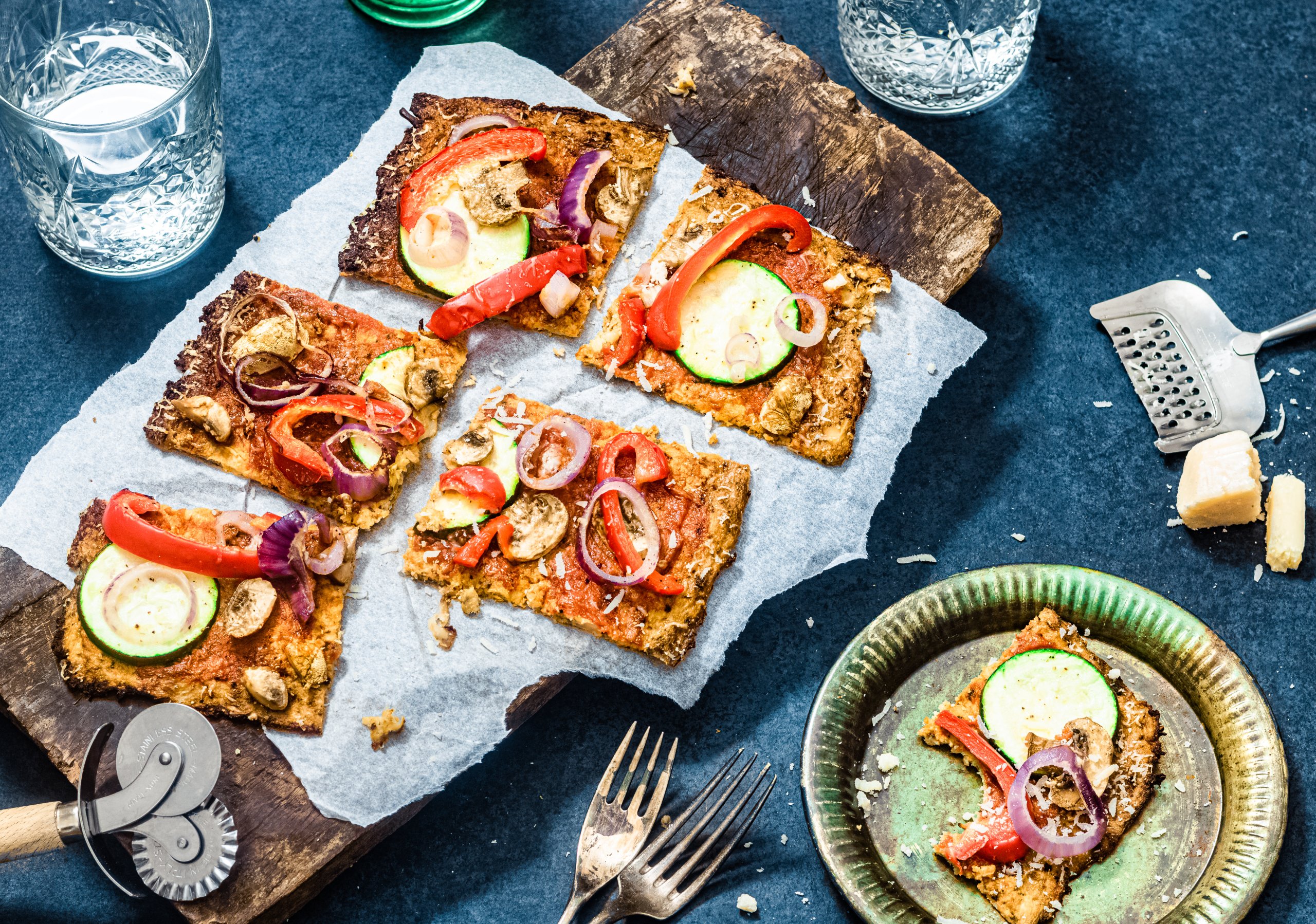 skinny bloemkoolpizza