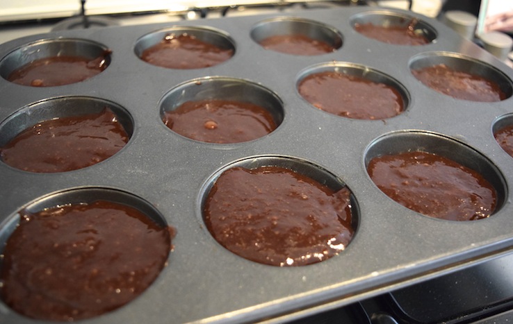 Chocoladecakejes