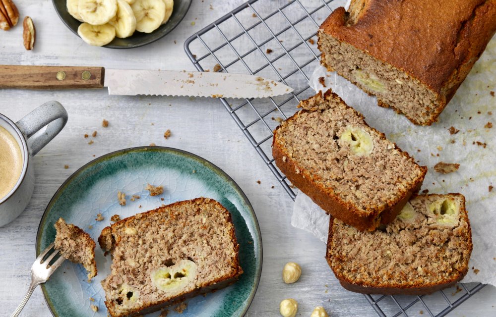 bananenbrood healthy banana bread