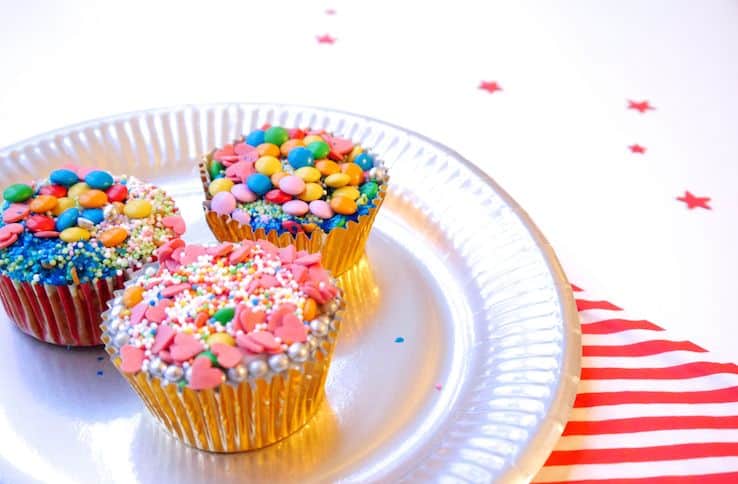 Cupcakes kidsproof kerstdiner2