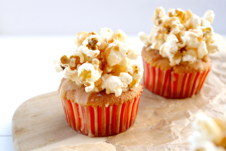 POPCORN KARAMEL CUPCAKES