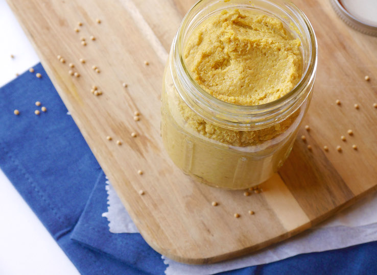 ZELFGEMAAKTE MOSTERD RECEPT