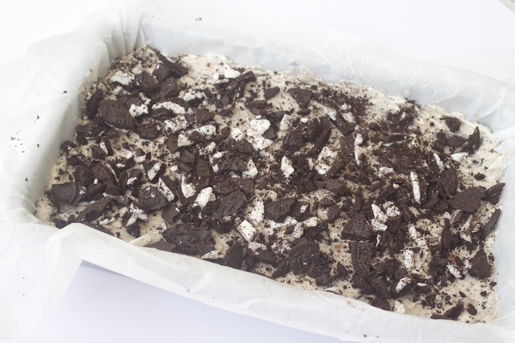 Oreo chocolate chip bars