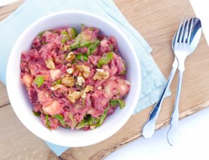 BIETENSTAMPPOTJE MET RAAPSTELEN