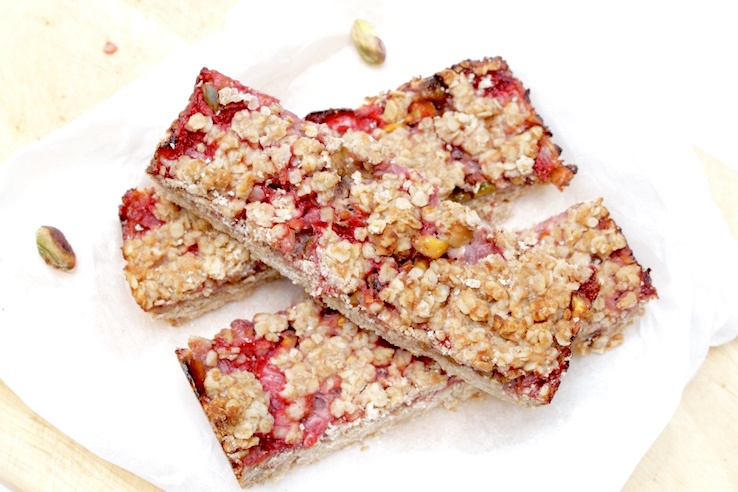 Healthy bar aardbeien