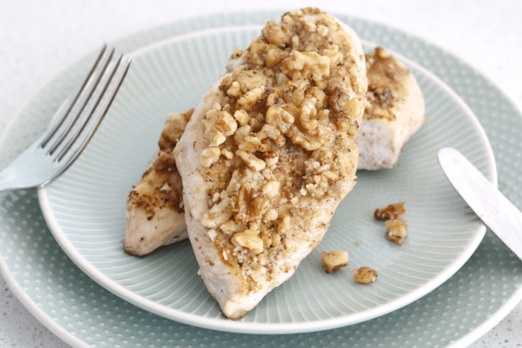 kipfilet met walnotenkorst1