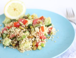BULGURSALADE PISTACHE