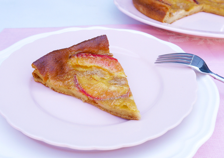 GEZONDE CLAFOUTIS MET NECTARINE-2