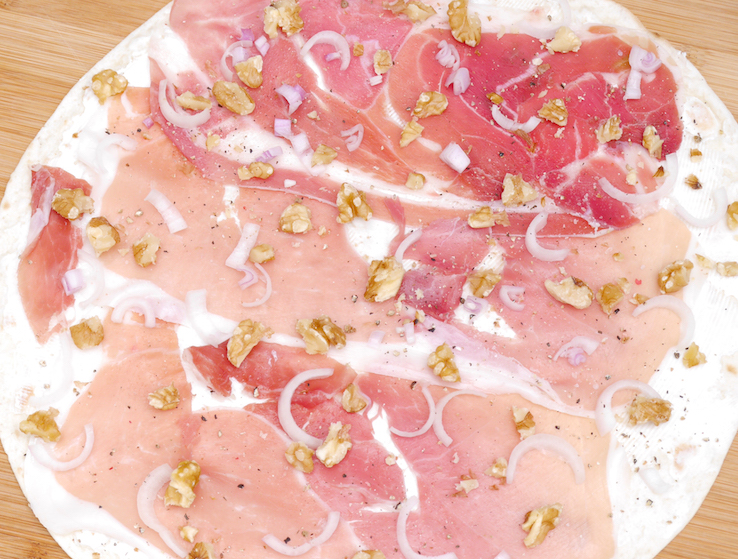 QUESADILLA'S MET GEITENKAAS EN PARMAHAM2