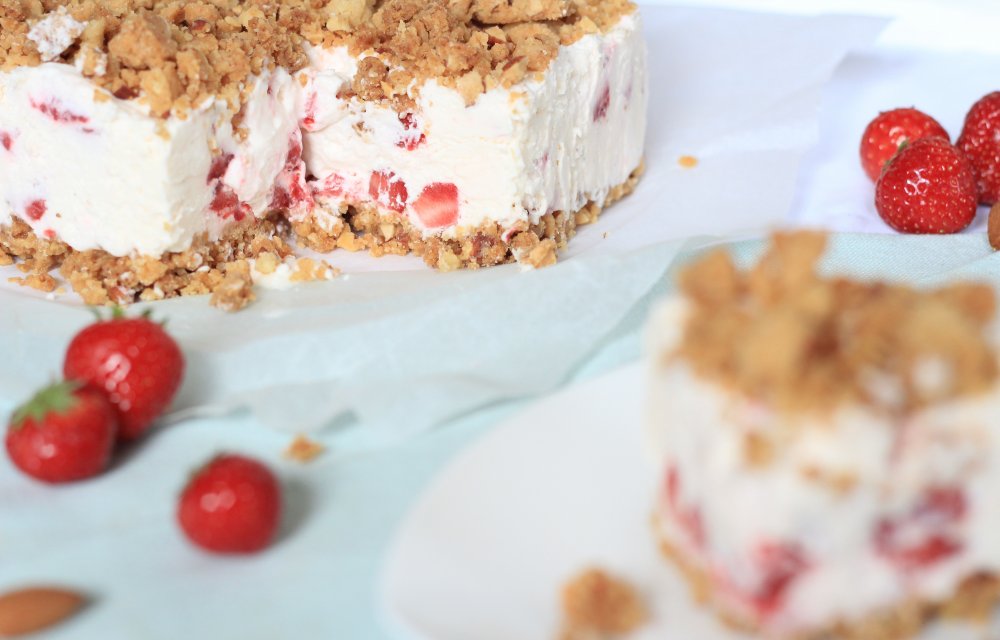 bevroren aardbeientaartjes