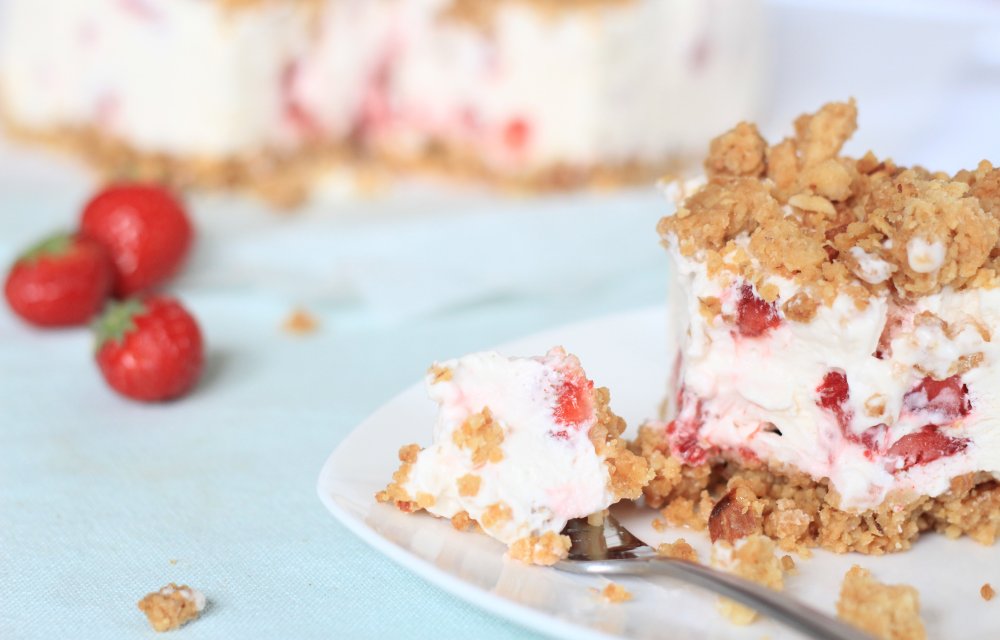 bevroren aardbeientaartjes