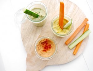 3X GEZONDE GROENTEDIP - CHICKSLOVEFOOD.COM