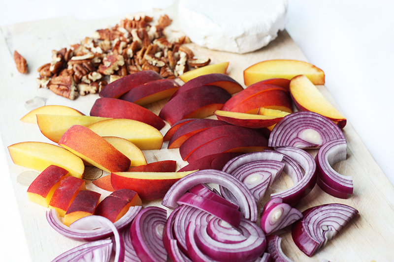 INGREDIENTEN PERZIK SALADE