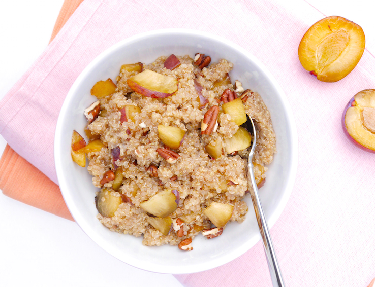QUINOA ONTBIJT MET PRUIM - CHICKSLOVEFOOD.COM