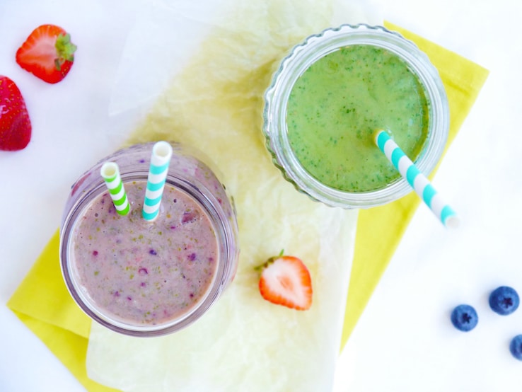 SMOOTHIE MET YOGHURT - CHICKSLOVEFOOD.COM