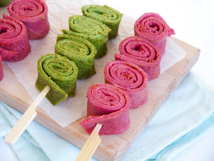 gekleurde pannenkoekprikkers