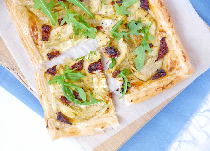 bladerdeeg-plaattaart-met-artisjok - CHICKSLOVEFOOD