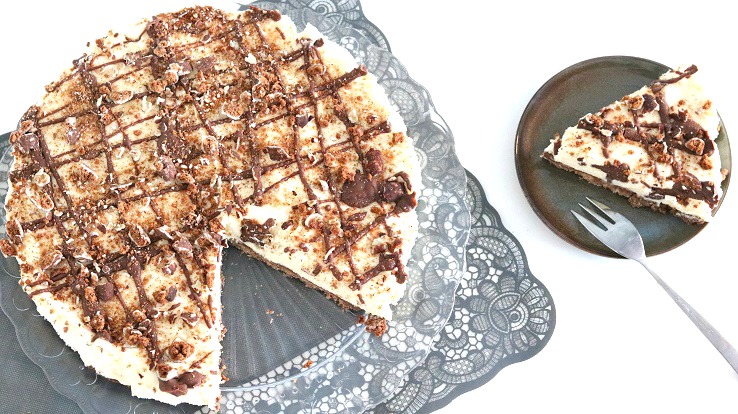 CHEESECAKE TRUFFELPEPERNOTEN - CHICKSLOVEFOOD