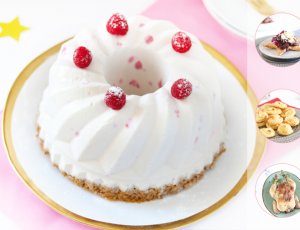 ijstaart-met-frambozen-kerstmenu-5-or-less - CHICKSLOVEFOOD