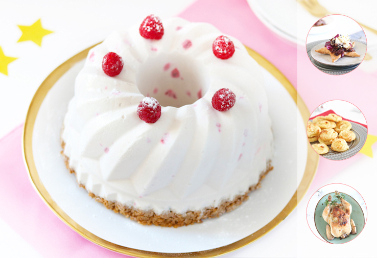 ijstaart-met-frambozen-kerstmenu-5-or-less - CHICKSLOVEFOOD