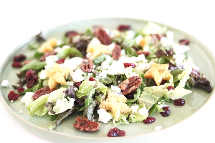 SALADE FETA CRANBERRIES PECANNOTEN - CHICKSLOVEFOOD