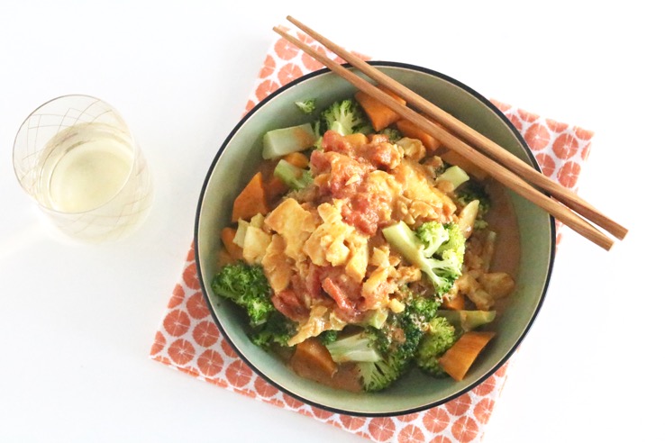 kabeljauwcurry-zoete-aardappel-broccoli - Chickslovefood.com