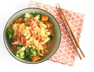 bord-met-viscurry - Chickslovefood.com