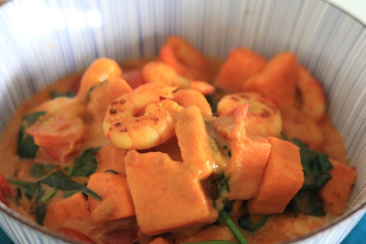 garnalencurry in kom - Chickslovefood.com