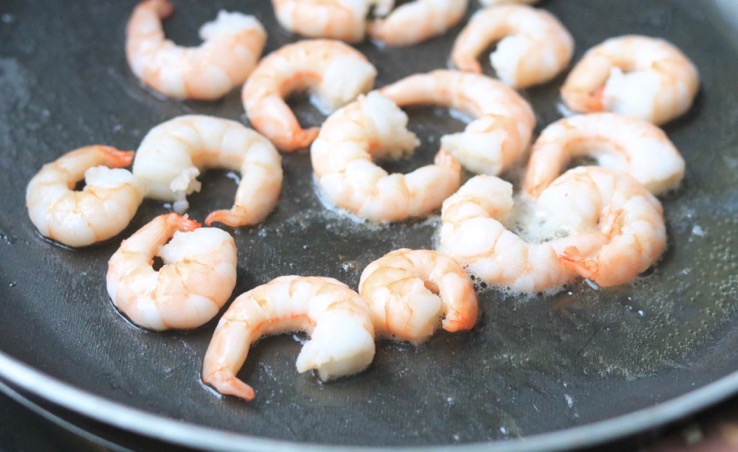 gebakken garnalen - Chickslovefood.com