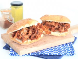 broodje pulled pork - Chickslovefood.com
