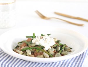 groene speltsalade - Chickslovefood.com