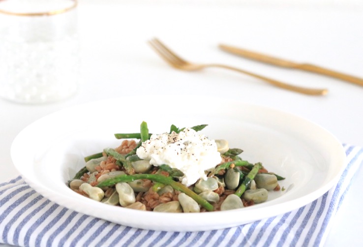 groene speltsalade - Chickslovefood.com