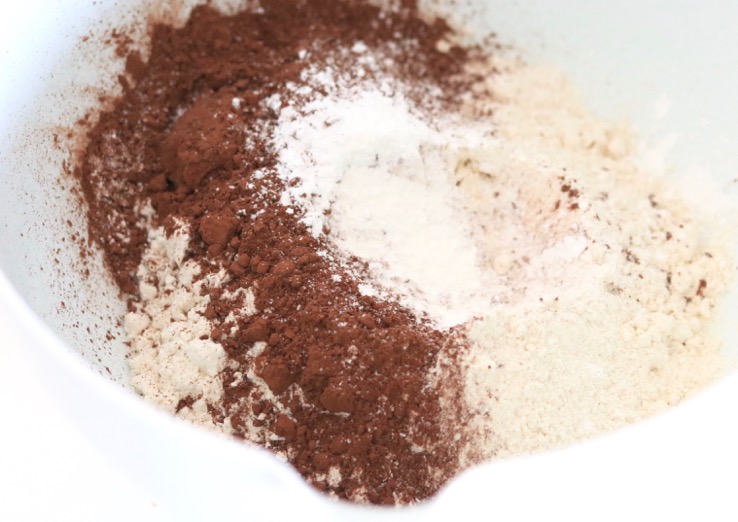ingredienten chocolade muffins - Chickslovefood.com