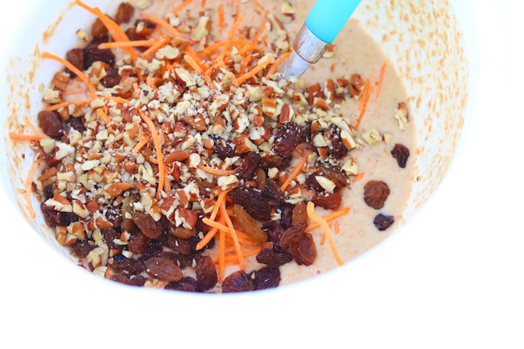 BESLAG MET WORTELS ROZIJNEN NOTEN - CHICKSLOVEFOOD