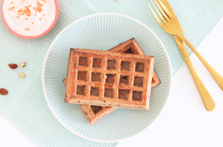 RECEPT CARROT CAKE WAFELS - CHICKSLOVEFOOD.COM