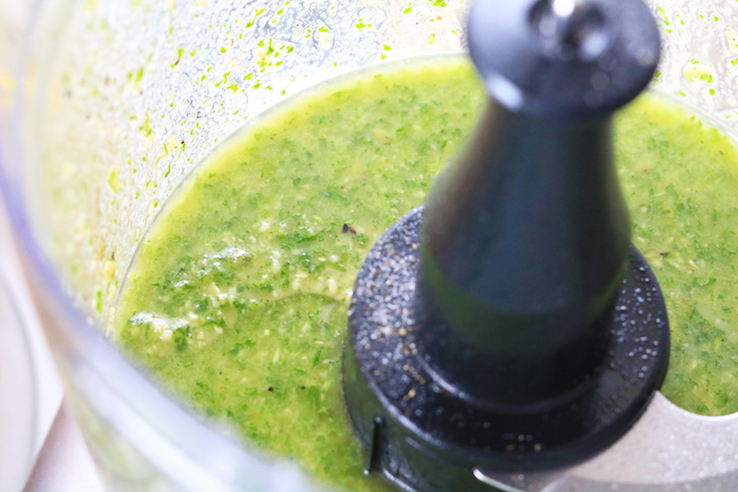 RUCOLAPESTO MAKEN - CHICKSLOVEFOOD.COM