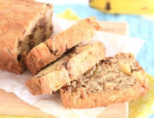 banana bread CHICKSLOVEFOOD