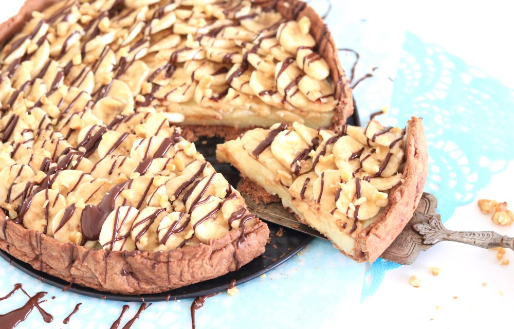 bananentaart CHICKSLOVEFOOD