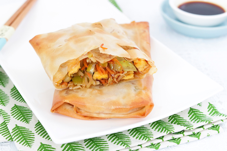 GROTE LOEMPIA'S UIT DE OVEN MAKEN - CHICKSLOVEFOOD