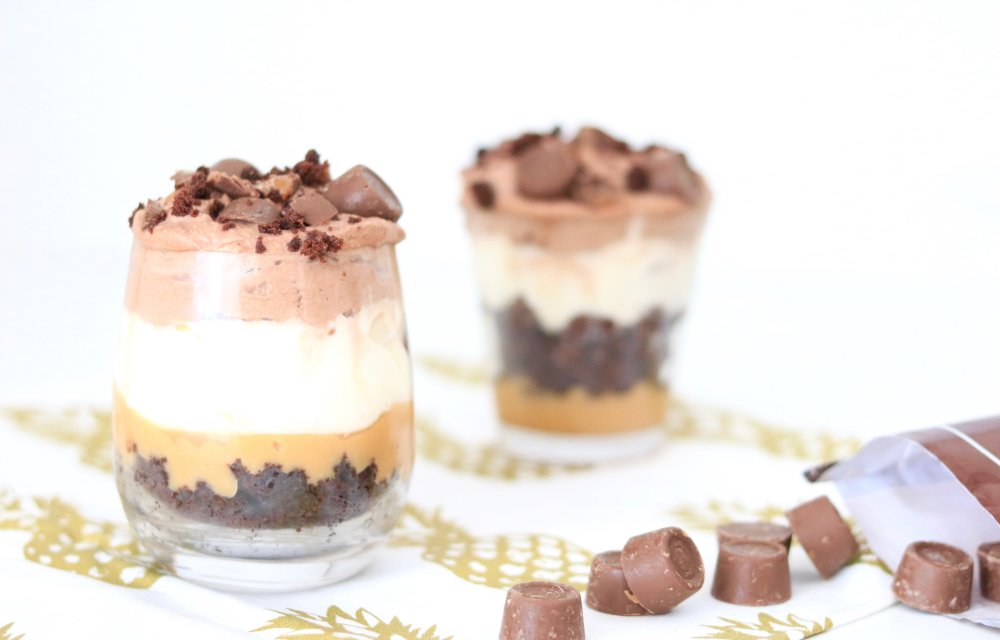 Mini Rolo trifles CHICKSLOVEFOOD