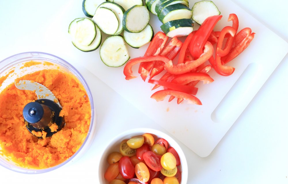 wortelspread gesneden groente CHICKSLOVEFOOD