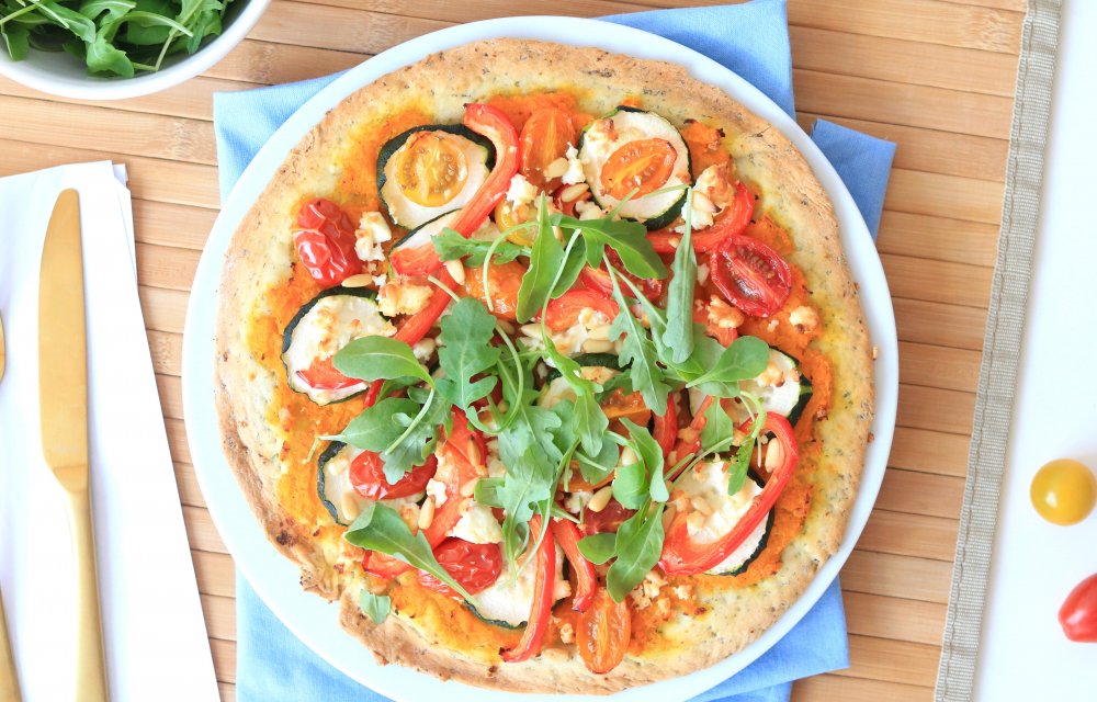 groentepizza CHICKSLOVEFOOD