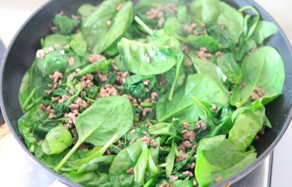 Spinazie en gehakt CHICKSLOVEFOOD