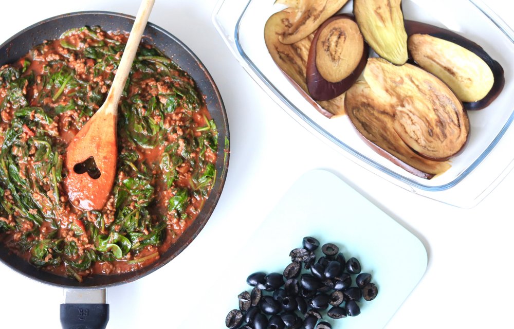 Groentelasagne vulling CHICKSLOVEFOOD