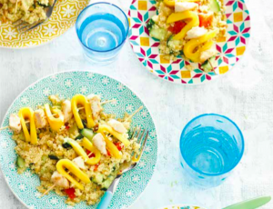 Kip & mango spieren CHICKSLOVEFOOD