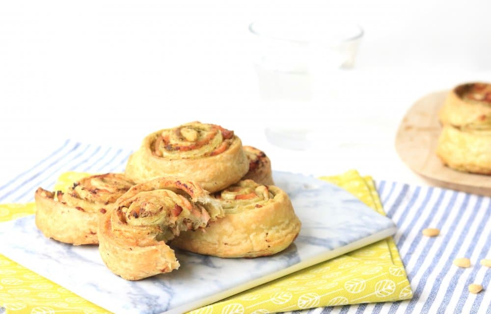 bladerdeegrolls met zalm CHICKSLOVEFOOD