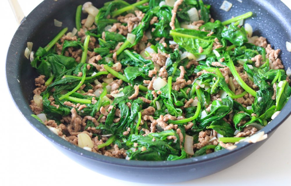 GEHAKT SPINAZIE MENGSEL - CHICKSLOVEFOOD