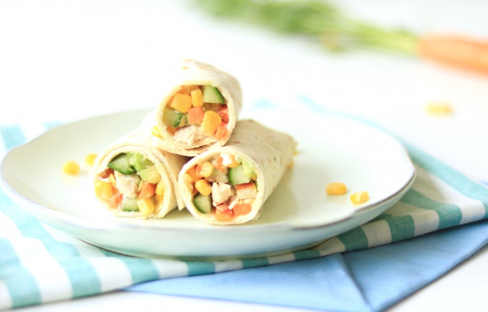zomerse wraps