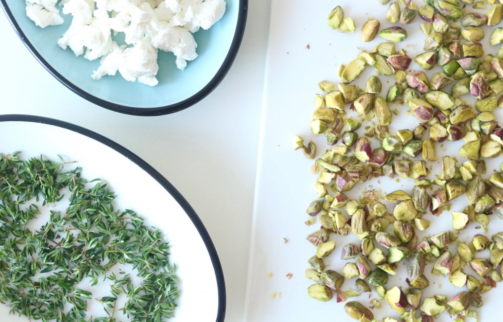 pistache geitenkaas tijm CHICKSLOVEFOOD