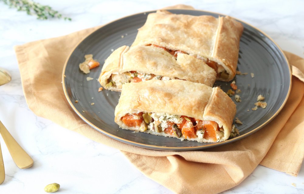 pompoenrol met geitenkaas CHICKSLOVEFOOD